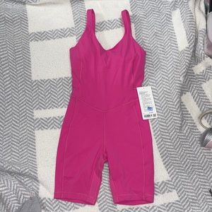 Lululemon Align Bodysuit/short Romper 8in NWT Size 4